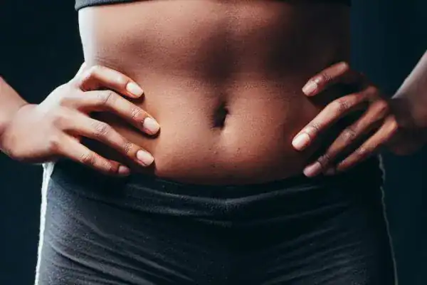 Image of a toned stomach after non surgical treatment Bagshot
